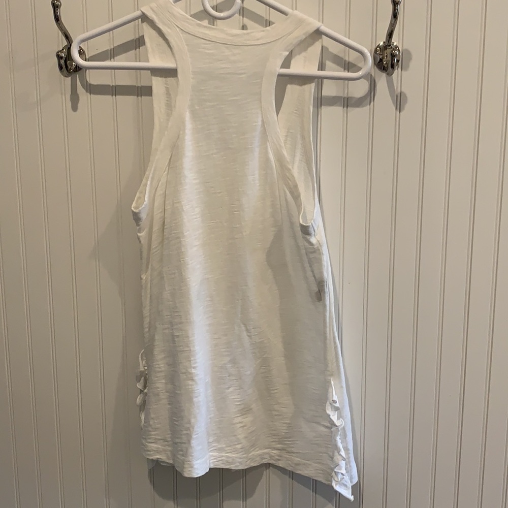 NWOT WILT Ruffled Racerback Top! - Picture 2 of 3